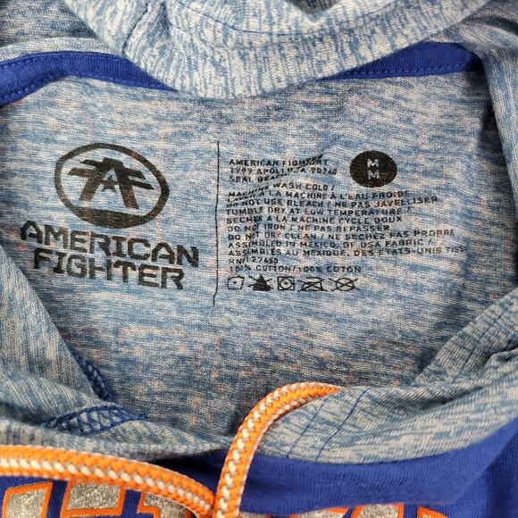 American Fighter Hoodie Lightweight Pullover MMA Fighter Training Mens Medium - Picture 4 of 7